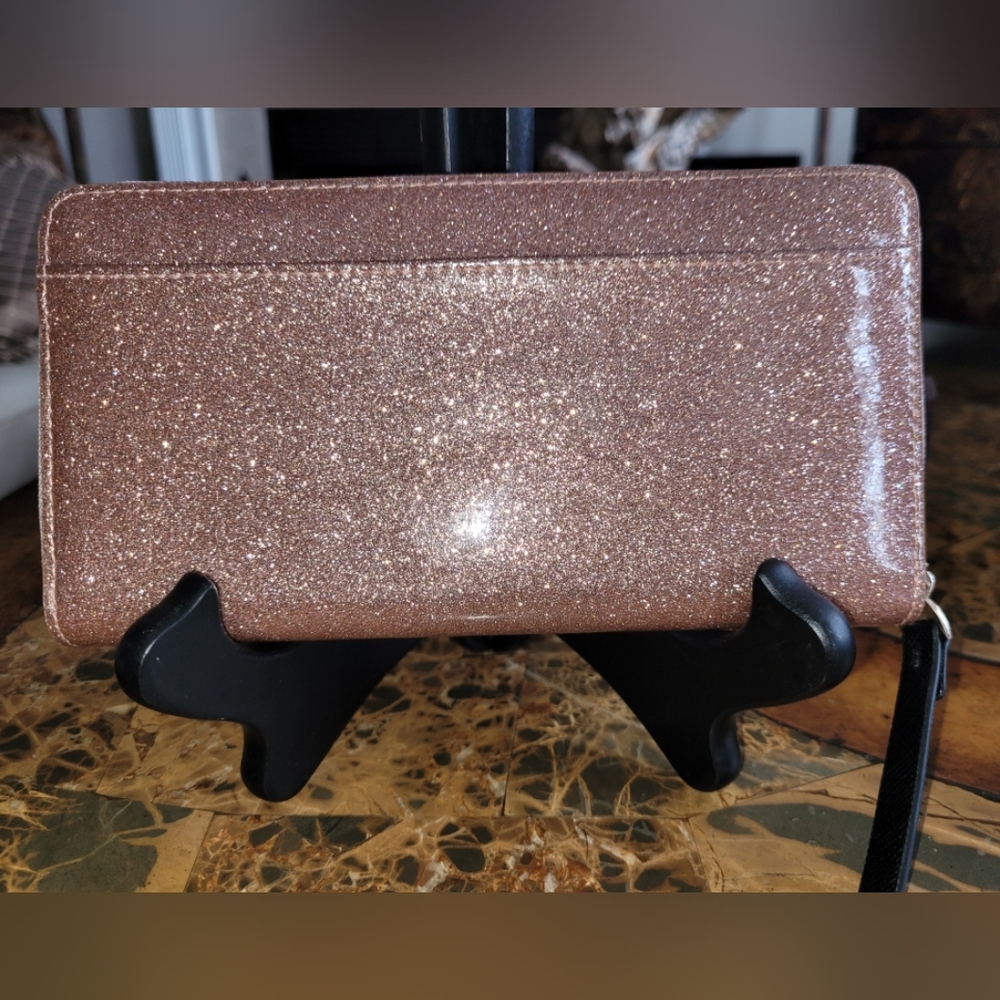 Kate Spade Glitter Wallet - Picture 2 of 8